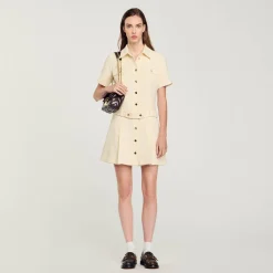 Abito Corto In Tweed