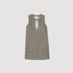 Abito Corto In Tweed