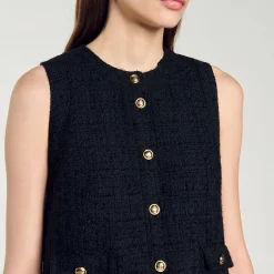Abito Corto In Tweed