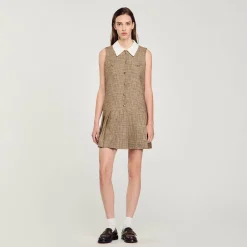 Abito Corto Mini Pied De Poule