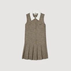 Abito Corto Mini Pied De Poule