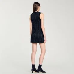 Abito In Maglia Fantasia