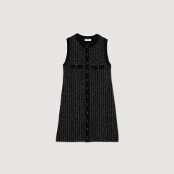 Abito In Maglia Fantasia