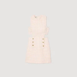 Abito In Tweed Traforato
