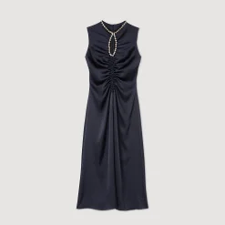 Abito Midi Con Strass