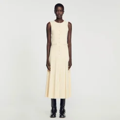 Abito Midi In Maglia