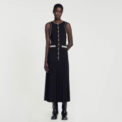 Abito Midi In Maglia