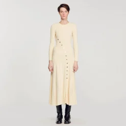 Abito Midi In Maglia