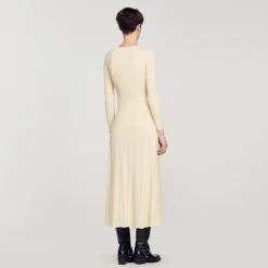 Abito Midi In Maglia