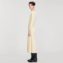 Abito Midi In Maglia