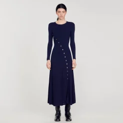 Abito Midi In Maglia