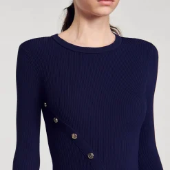 Abito Midi In Maglia