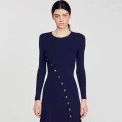 Abito Midi In Maglia