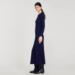 Abito Midi In Maglia