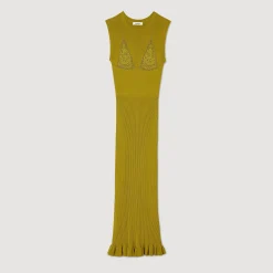 Abito Midi In Maglia
