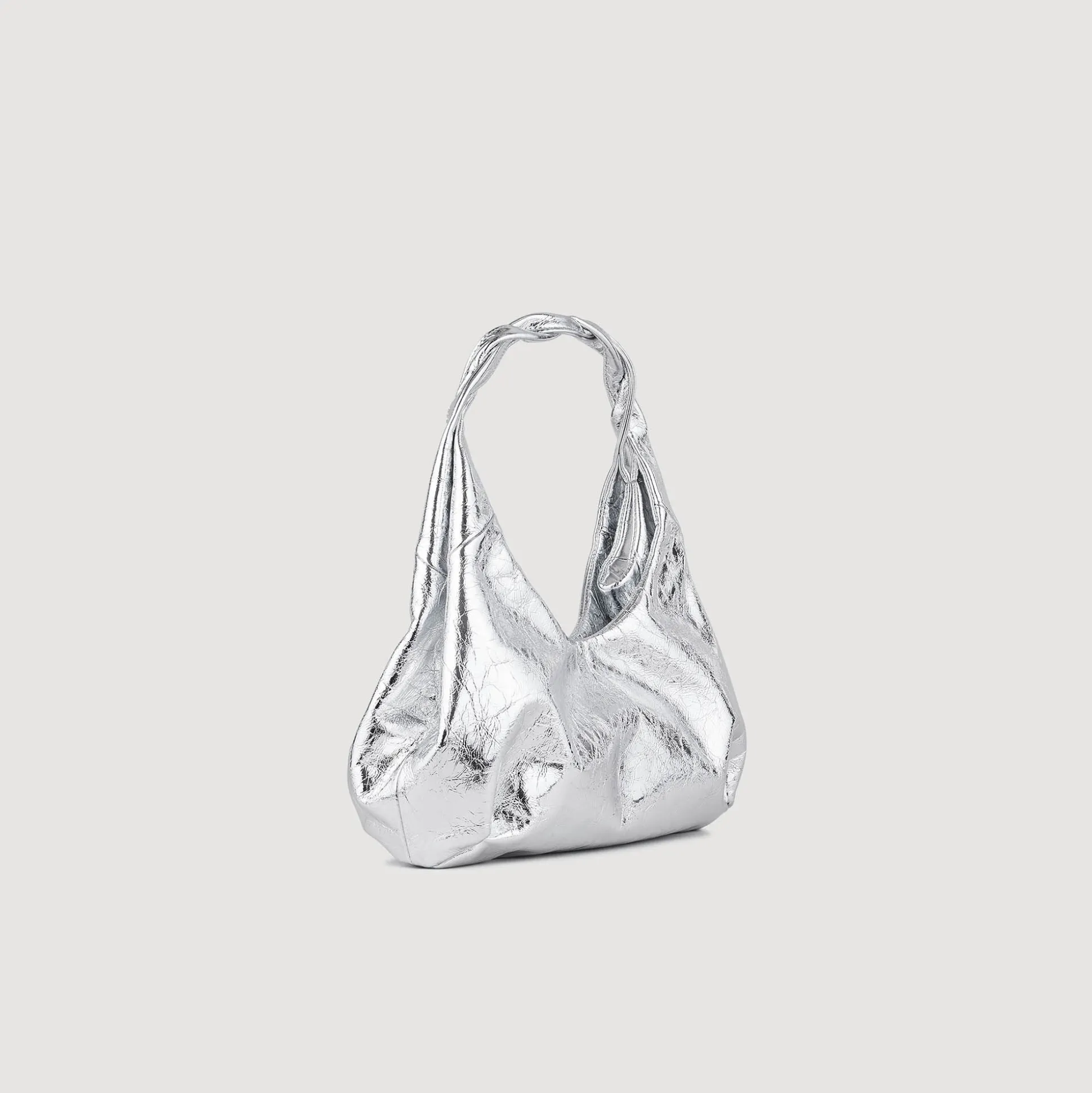 Bag In Pelle Metallizzata