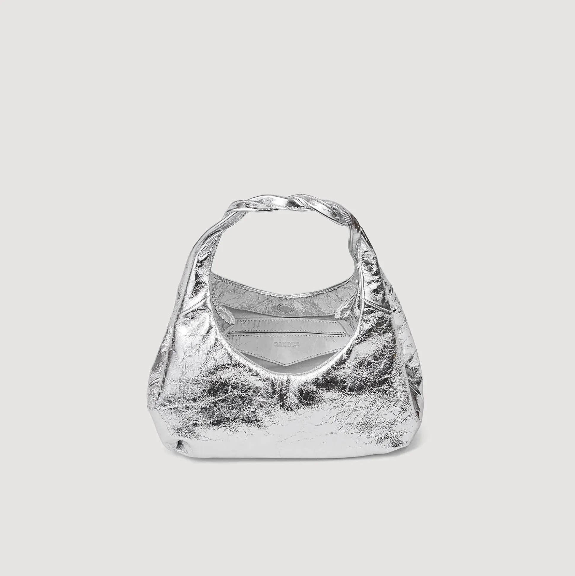 Bag In Pelle Metallizzata