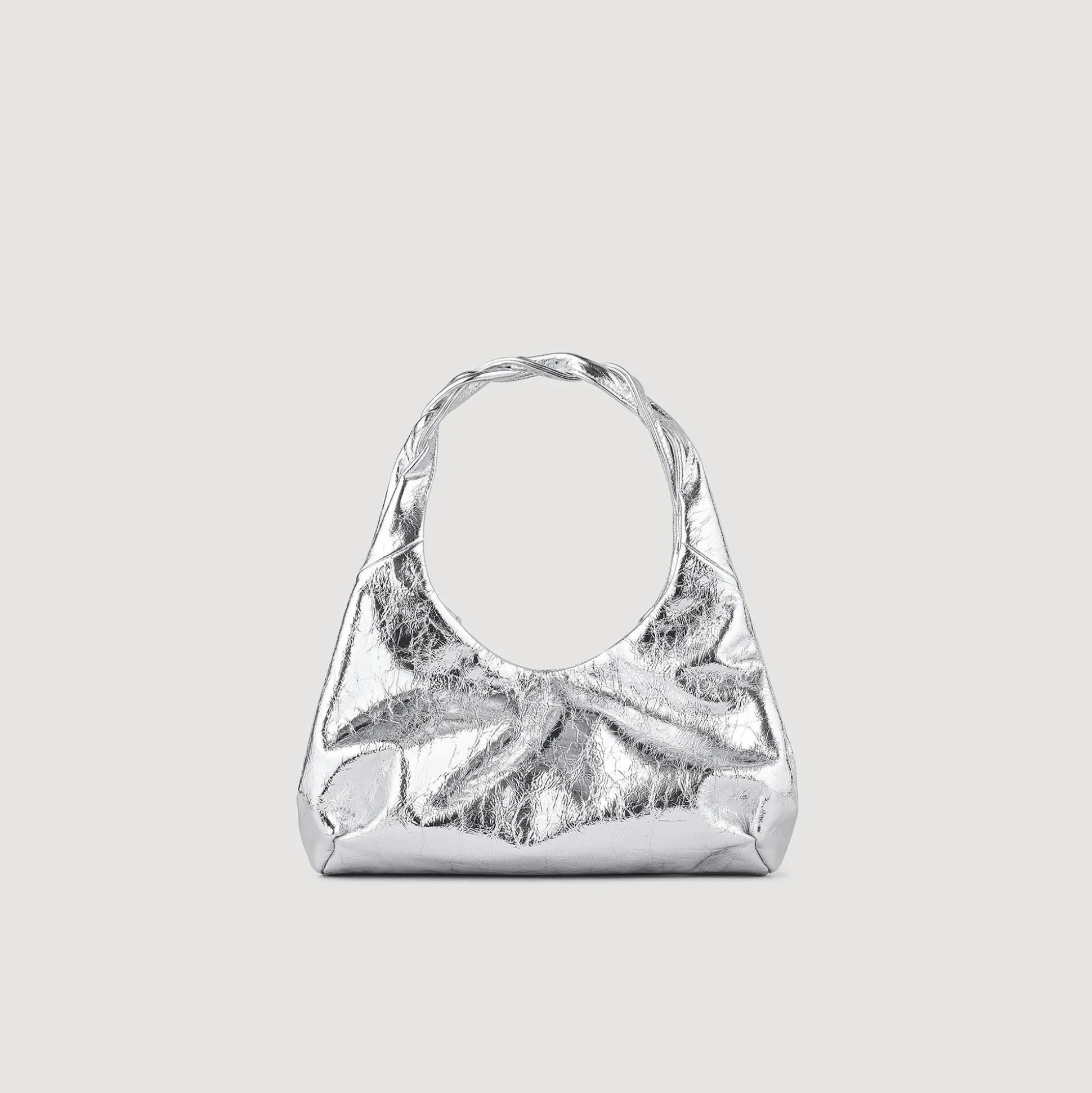 Bag In Pelle Metallizzata