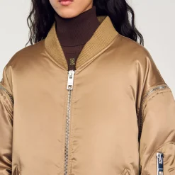 Bomber In Raso