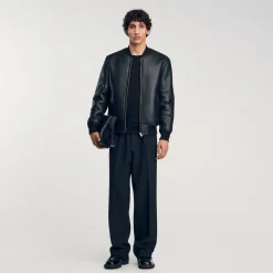 Bomber In Shearling