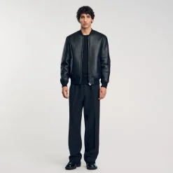 Bomber In Shearling