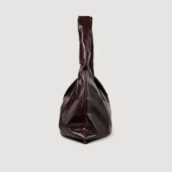 Borsa Grande In Pelle Lucida