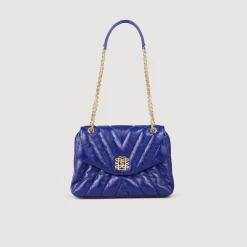 Borsa Mila Pelle Martellata Trapuntata