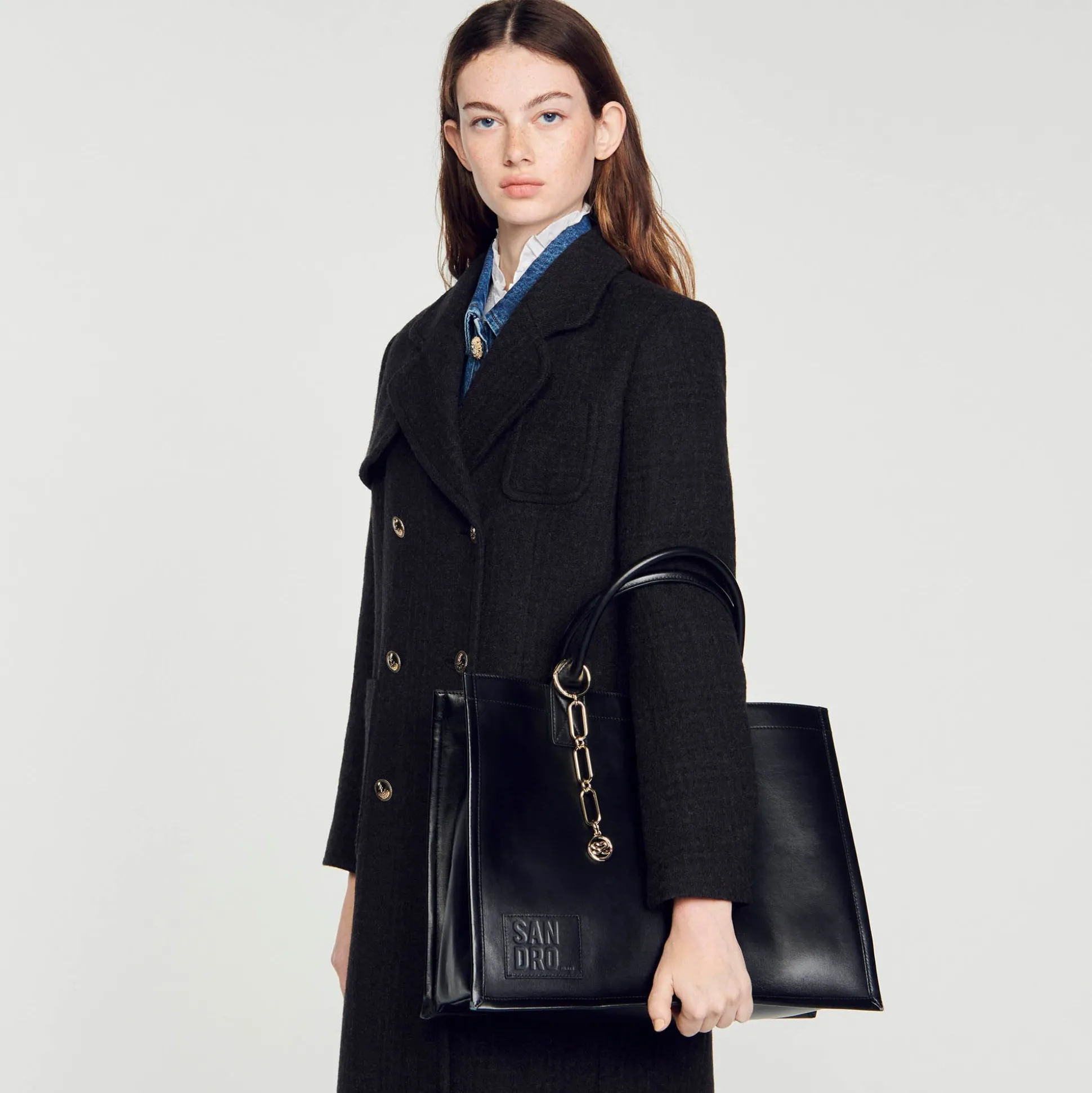 Borsa Shopping In Pelle Certificata