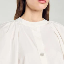 Camicia A Maniche Voluminose