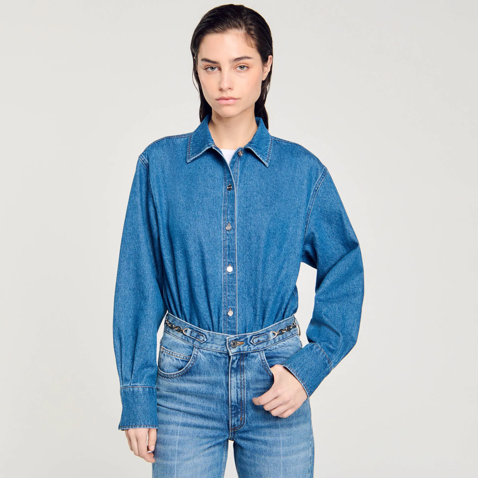 Camicia Body Di Jeans