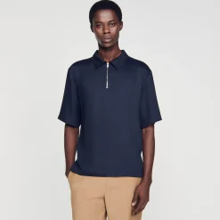 Camicia Con Colletto Con Zip