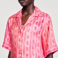 Camicia Con Stampa Paisley