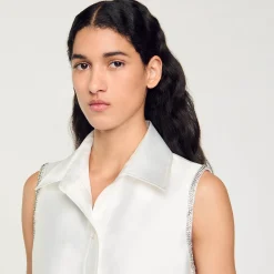 Camicia Corta Glitterata