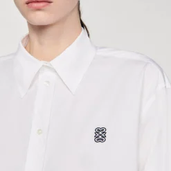 Camicia Corta In Popeline