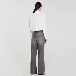 Camicia Corta In Popeline