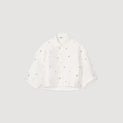 Camicia Decorata Con Strass