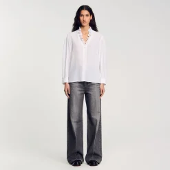 Camicia Fluida In Seta