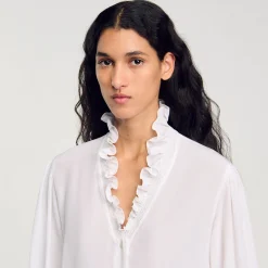 Camicia Fluida In Seta