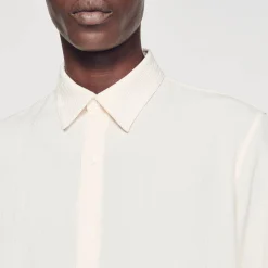 Camicia Fluida Plissettata
