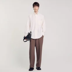 Camicia In Oxford Flannel