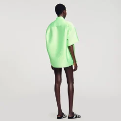 Camicia Oversize Satinata