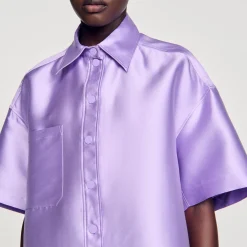 Camicia Oversize Satinata