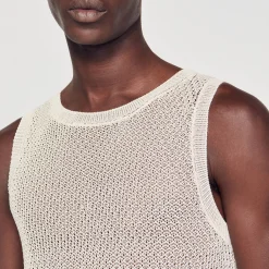 Canottiera In Maglia