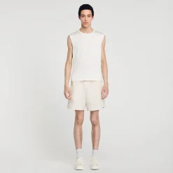 Canottiera In Maglia Fine