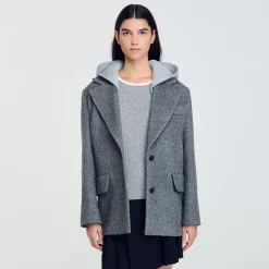 Cappotto Con Cappuccio Rimovibile