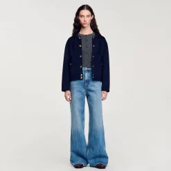 Cappotto In Lana Double Face