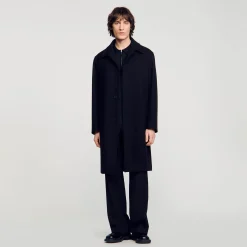 Cappotto In Panno Di Lana