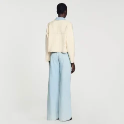 Cardicoat Oversize In Doppio Materiale