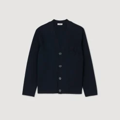 Cardigan Con Dettaglio A Fiore