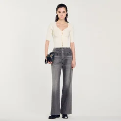 Cardigan Corto A Coste